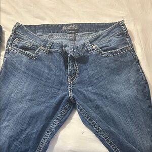 Silver Jeans Women's Boot Cut Blue Denim